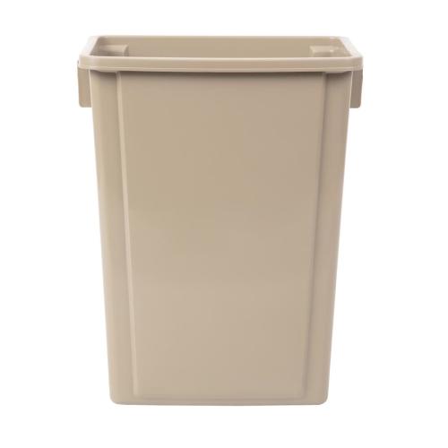 EDLP Nisbets Essentials Kitchen Bin Beige - 56Ltr