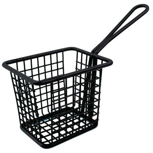 Olympia Square Presentation Basket Black - 80x100x80mm