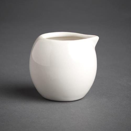 Olympia Cafe Milk Jug White - 70ml 2 3/10fl oz (Box 6)