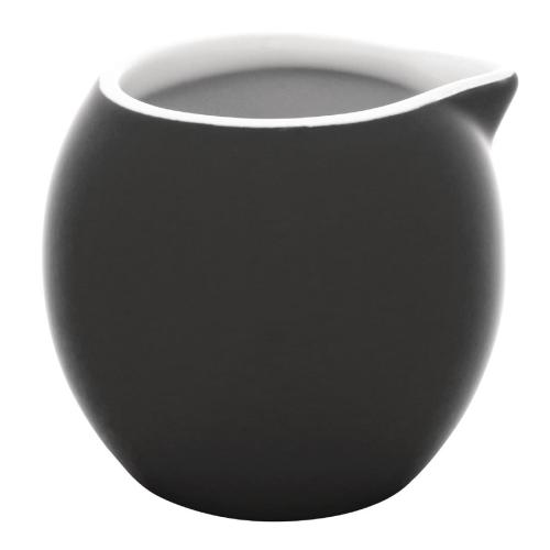 Olympia Cafe Milk Jug Charcoal - 70ml 2 3/10fl oz (Box 6)