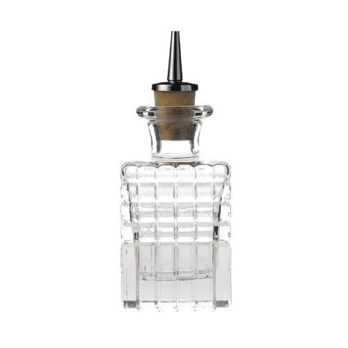 Square Dash Bottle - 10cl 3 1/2oz (Box 6) (B2B)