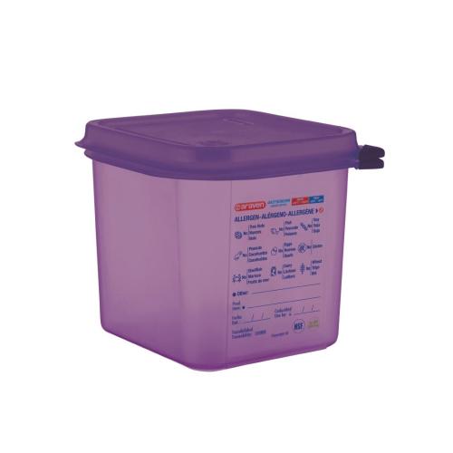 Araven Allergen Container GN - 1/6 2.6Ltr & Airtight Lid