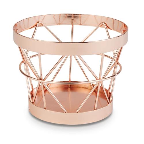 APS+ Metal Basket Copper 105mmd 80mm h (B2B)