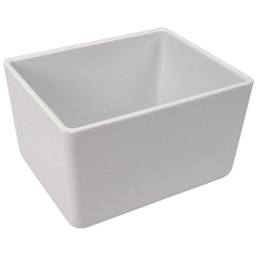 Crock Chunky Polar White Melamine - 1.5Ltr 162x130x100mm (B2B