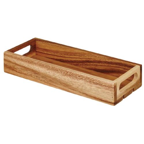 Churchill Alchemy Buffetscape Small Wooden Crate - 300x118x48 (Box 4) (Direct)