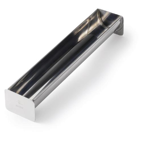MatferBourgeat Stainless Steel Yule Log Mould - 500x80 (B2B)