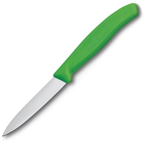 Victorinox Swiss Classic Green Handle Paring Knife Pointed Tip - 8cm