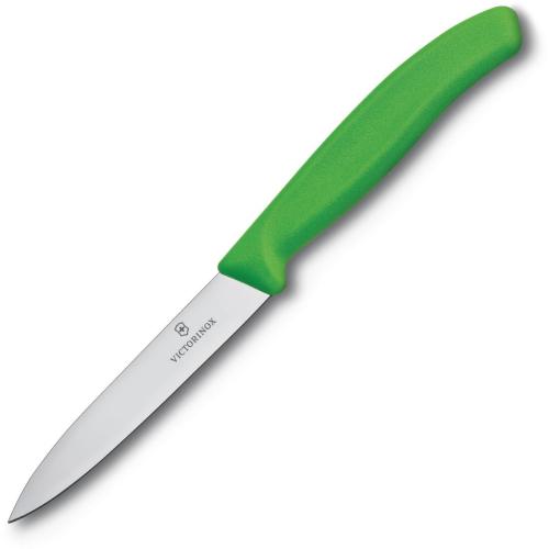 Victorinox Swiss Classic Green Handle Paring Knife Pointed Tip - 10cm