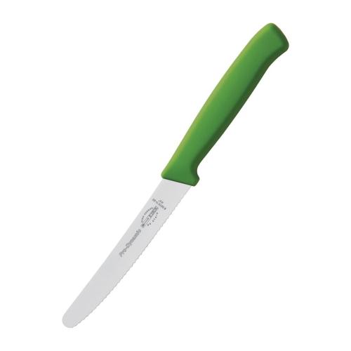 Dick Pro Dynamic Serrated Utility Knife Apple Green - 11cm