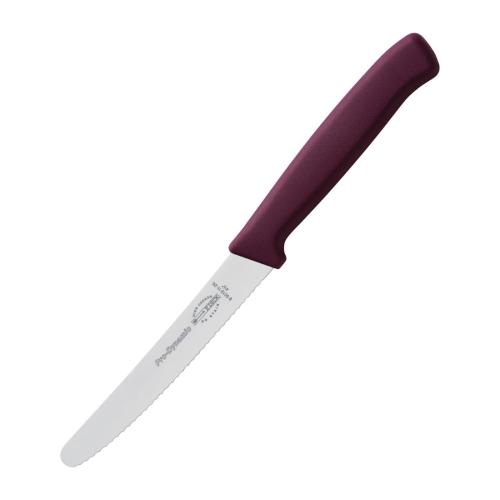 Dick Pro Dynamic Serrated Utility Knife Purple - 11cm