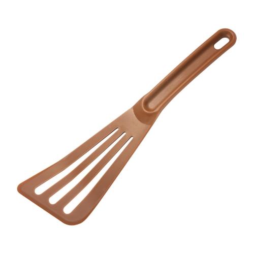 Mercer Culinary Hells Tools Slotted Spatula Brown