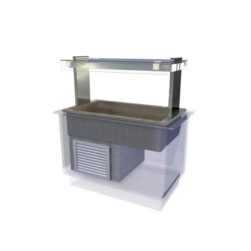 CED Kubus Cold Island Well Self Service 1175mm (L) (Direct)