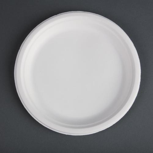 Fiesta Compostable Bagasse Round Plate 10" (Pack 50)