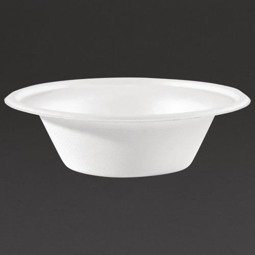 Fiesta Compostable Bagasse Round Bowl - 10oz (Pack 50)
