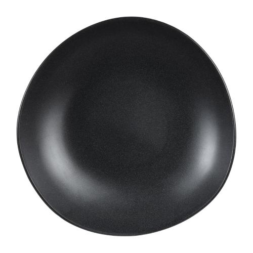 Alchemy Melamine Trace Granite Blk Melamine Bowl - 15" (Box 2) (Direct)