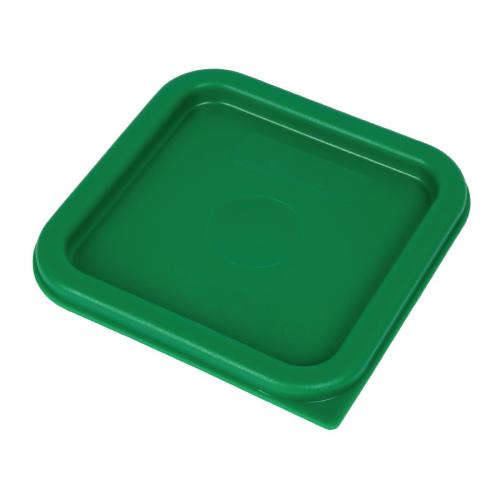 Cambro Green Square Lid 1.9 - 3.8 Ltr (Pack 6) (B2B)
