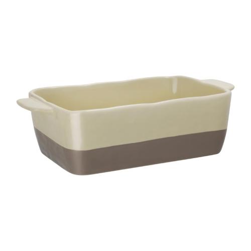 Olympia Cookware Rectangular Eared Roaster (Cream Grey) - 2.5Ltr 84.5fl oz