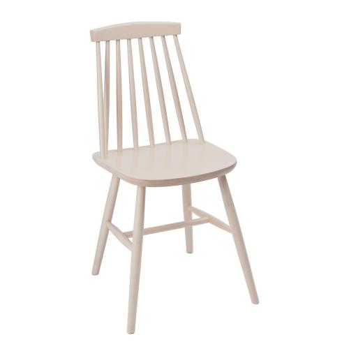 Fameg Farmhouse Angled Side Chair Whitewash Finish (Pack 2)