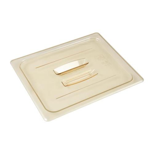 Cambro High Heat Polycarbonate GN Lid with Handle - 1/2