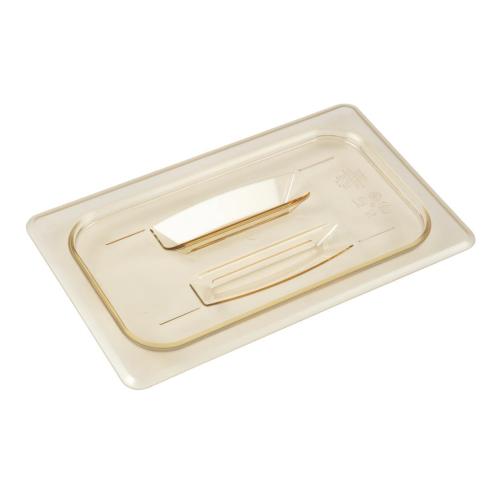 Cambro High Heat Polycarbonate GN Lid with Handle - 1/4