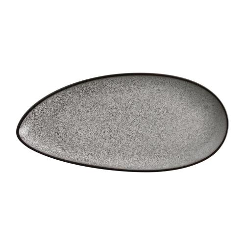 Olympia Mineral Leaf Plate - 255x118mm 10x 4 1/2" (Box 6)