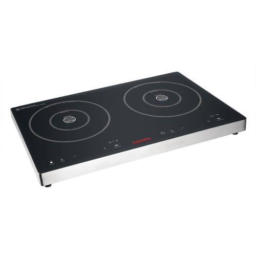Caterlite Touch Control Double Induction Hob - 3kW
