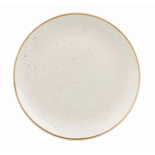 Churchill Stonecast Evolve Coupe Plate Barley White - 10 1/4" (Box 12)
