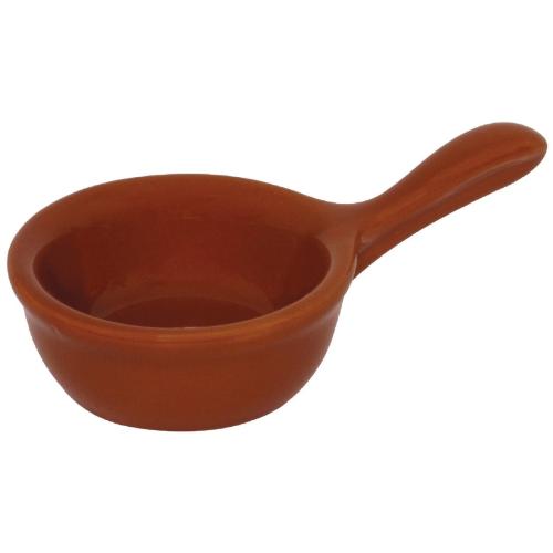 Olympia Tapas Pan Shape Miniature Rustic - 35x115x68mm 35ml 1.2oz (Box 12)