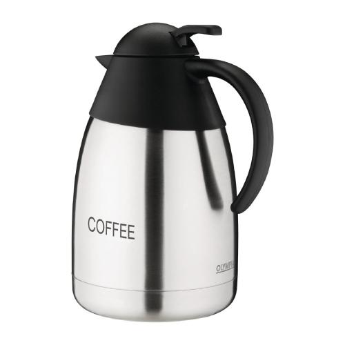 Olympia Vacuum Jug St/St Domed Lid - 1.5Ltr 'COFFEE'