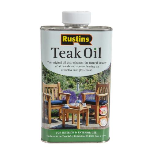 Rustins Teak Oil - 1 Ltr