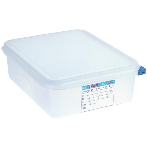 Araven Food Container - 1/2 GN 6.5Ltr with Lid 100mm (H) (Pack 4)