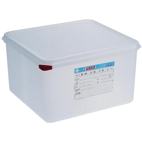 Araven Food Container - 2/3 GN 19Ltr with Lid 200mm (H) (Pack 4)