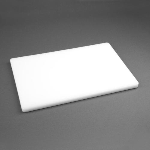 Hygiplas Low Density Chopping Board White - 300x450x20mm
