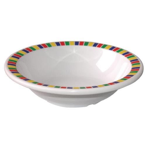 Olympia Kristallon Fairground Melamine Bowl - 150mm (Box 12)