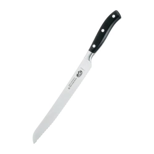 Victorinox Fully Forged Bread Knife Wavy Edge Black - 23cm
