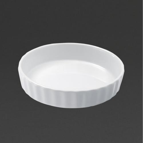 Revol French Classics Round Flan Dish White - 170ml (Box 6) (B2B)