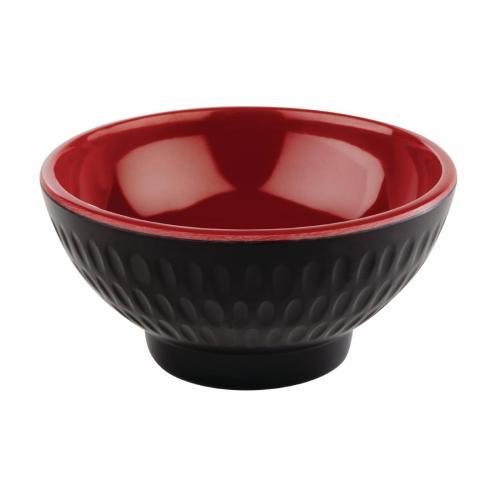 APS Bowl Asia Plus Red - 7.5x3.5cm (B2B)