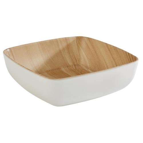 APS Frida Bowl 165x165x55 Wood/White (B2B)
