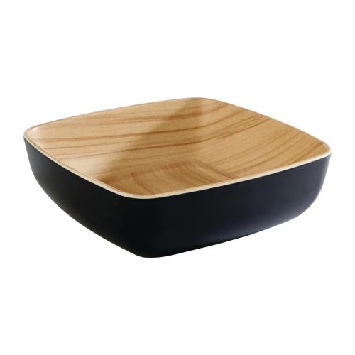 APS Frida Bowl 165x165x55 Wood/Black (B2B)