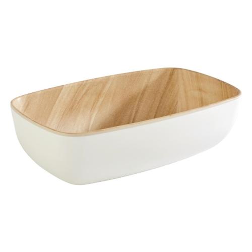 APS Frida Bowl GN1/9 176x108x55 Wood/White(B2B)