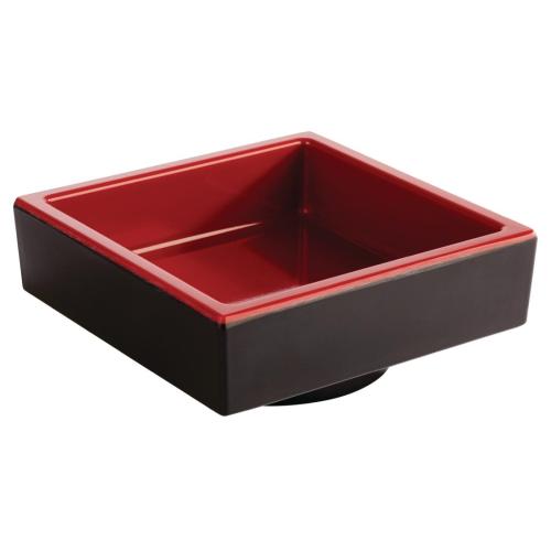 APS Bento Box Red Asia Plus - 7.5x7.5x3cm (B2B)