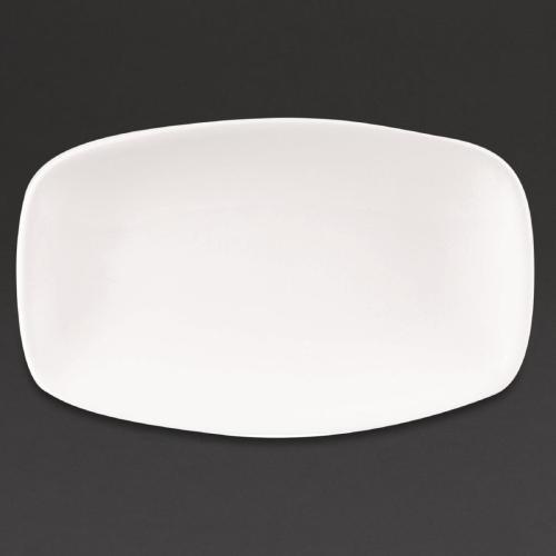 Churchill Chefs' Oblong Plate No. 1 White (Box 12) 121x200mm (Direct)