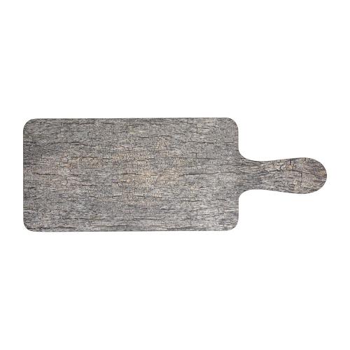 Churchill Alchemy Melamine Distressed Wood Paddle 10.5x5.5" (Box 4) (Direct)