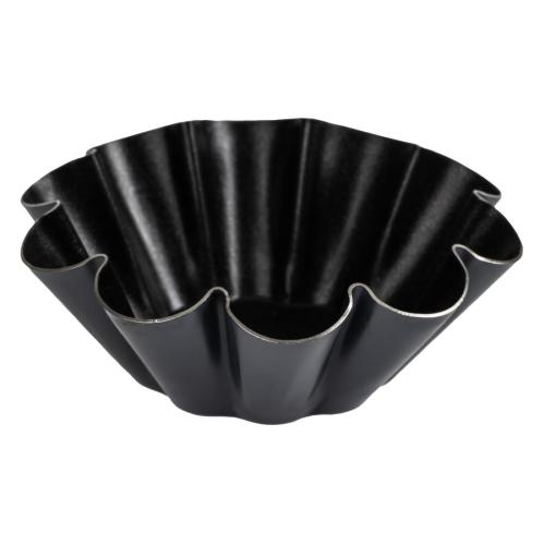 Matfer Bourgeat Exopan Blist.12 Brioche Mould Waves - 75mm (Box 12)