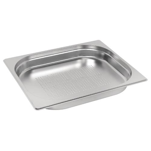 Vogue Perforated St/St - GN 1/2 40mm