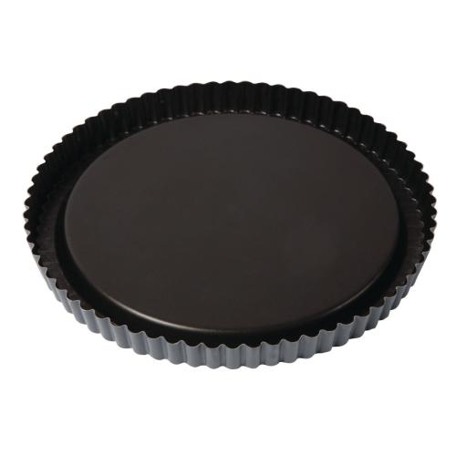 MatferBourgeat Indented Fluted Flan Tin Non-stick - 250mm 10"