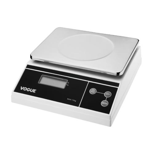 Vogue Digital Platform Scale (Not Gov Stamped) 15kg Grad. 5g kg/lbs