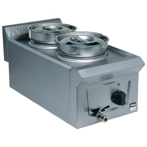 Falcon Pro-Lite Bain Marie Dry - 2 Pot (Direct)