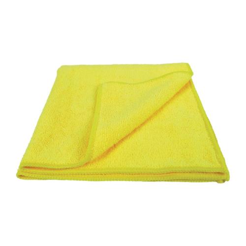 EcoTech Microfiber Cloths Yellow (Pack 10)
