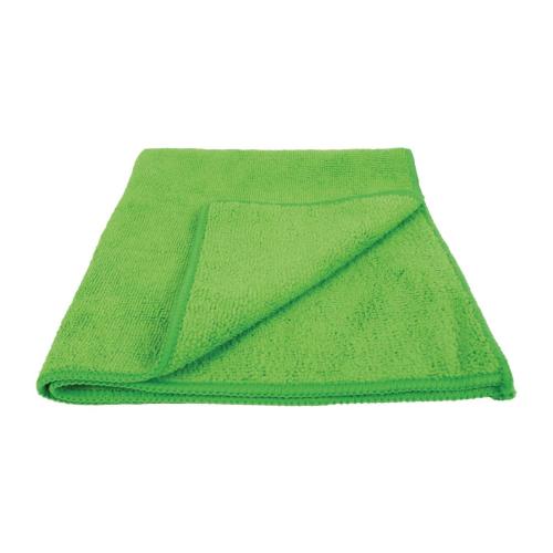 EcoTech Microfiber Cloths Green (Pack 10)